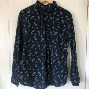 PERRY ELLIS Men’s Button-down Shirt
